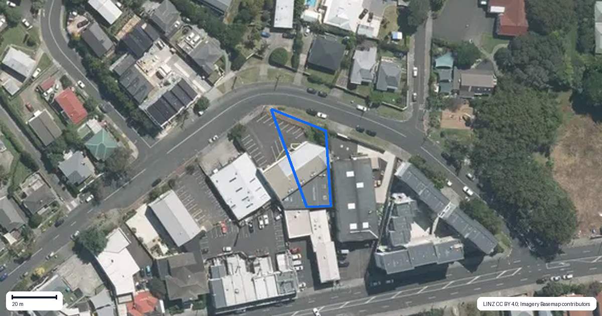 Property context map for 4 Western Springs Road, Morningside, Auckland