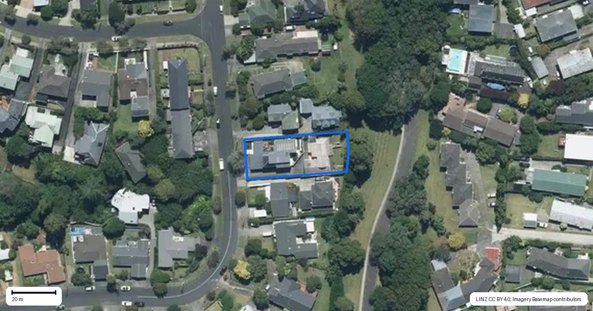 Property context map for 25A Fancourt Street, Meadowbank, Auckland