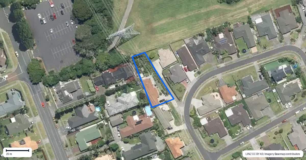 Property context map for 14 Norman Close, The Gardens, Auckland