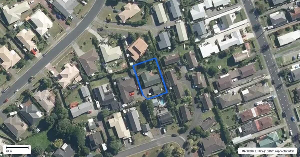 Property context map for 31 Crampton Court, Orewa