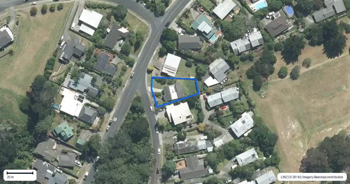 Property context map for 40 Saddleback Rise, Murrays Bay, Auckland