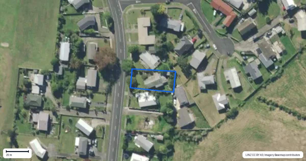 Property context map for 17 Fairburn Street, Raumanga, Whangarei