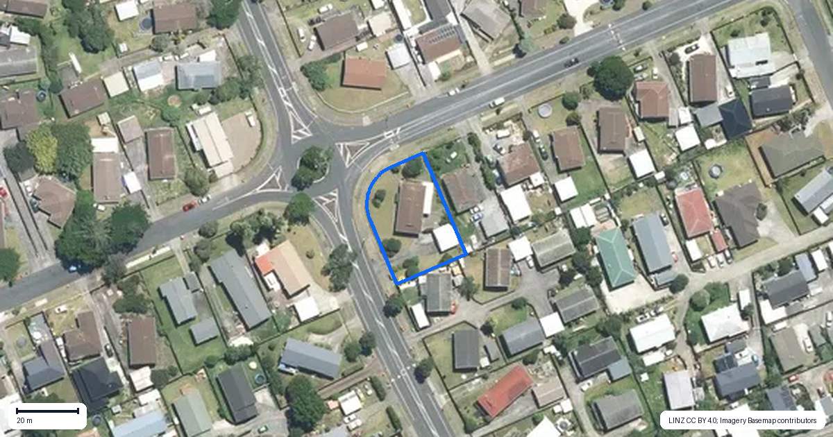 Property context map for 80 Burundi Avenue, Clendon Park, Auckland