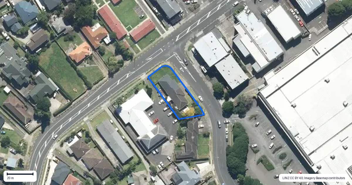 Property context map for 1A Sutton Crescent, Papatoetoe, Auckland