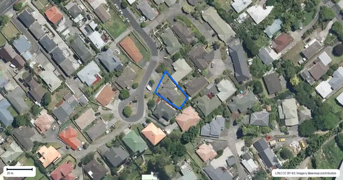 Property context map for 37 Copplestone Place, New Lynn, Auckland