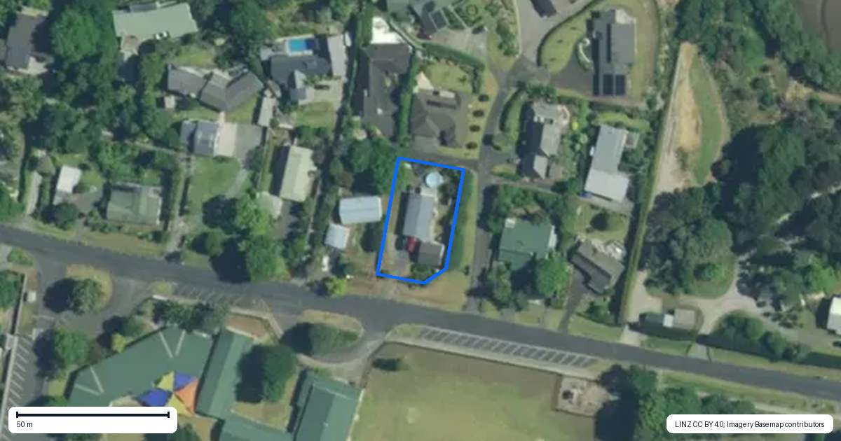 Property context map for 46 Riverview Road, Kerikeri