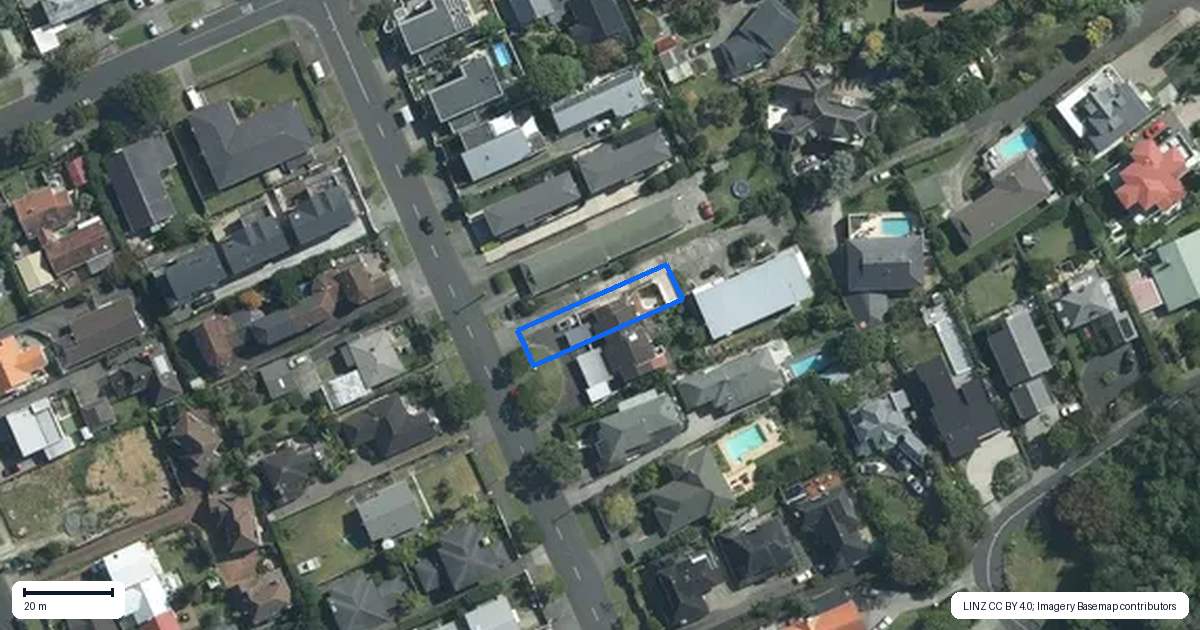 Property context map for 1/84 Long Drive, Saint Heliers, Auckland