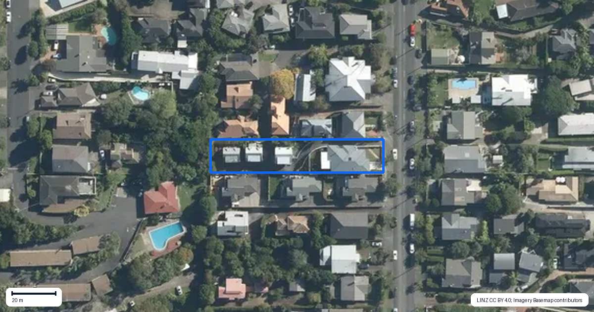 Property context map for 9C Haast Street, Remuera, Auckland