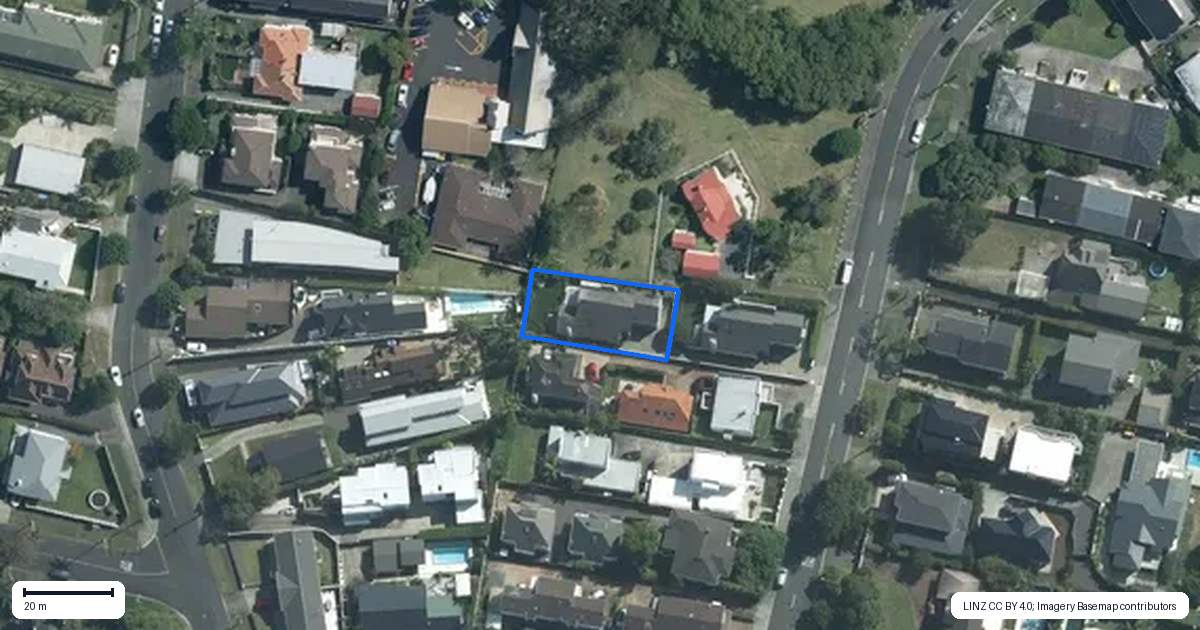 Property context map for 93A Kohimarama Road, Kohimarama, Auckland