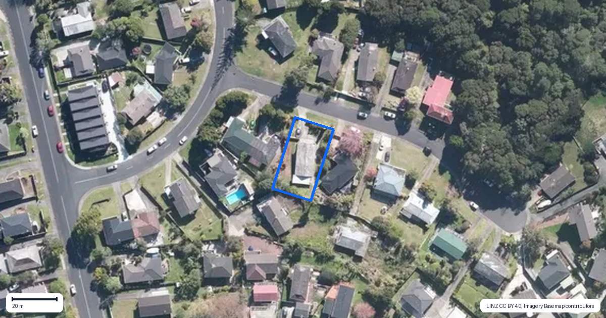 Property context map for 3 Bonito Place, Bayview, Auckland
