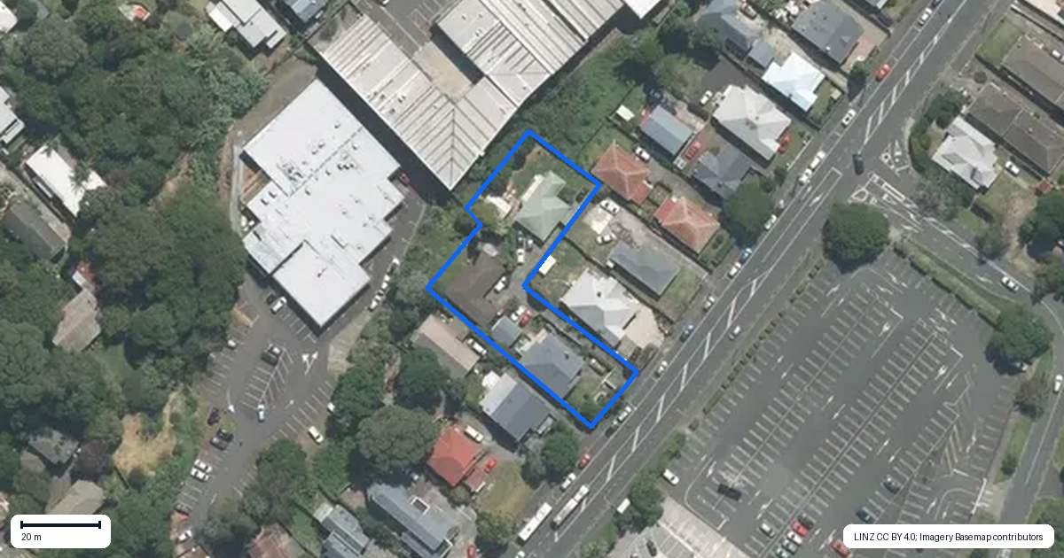 Property context map for 59A Morningside Drive, Mount Albert, Auckland