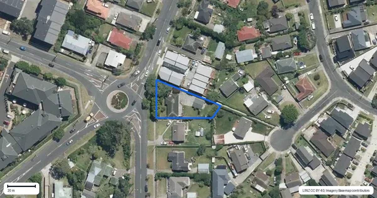 Property context map for 2 Links Road, New Lynn, Auckland