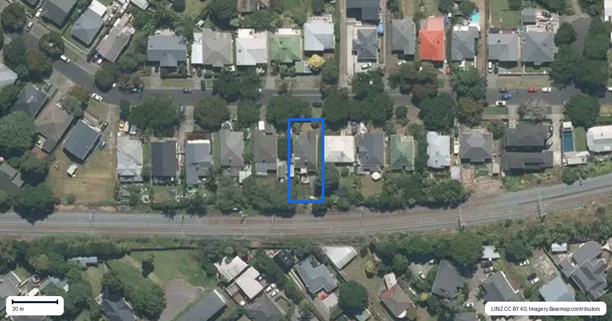 Property context map for 22 Malvern Road, Morningside, Auckland