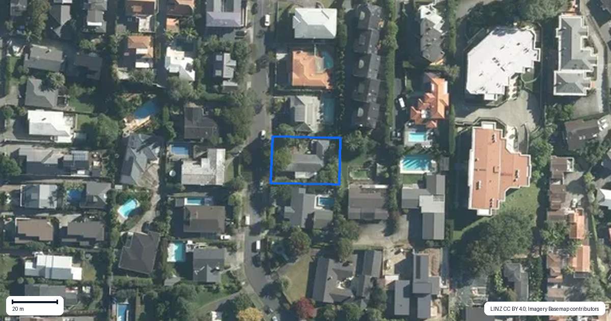 Property context map for 8 Stoneyroyd Gardens, Remuera, Auckland