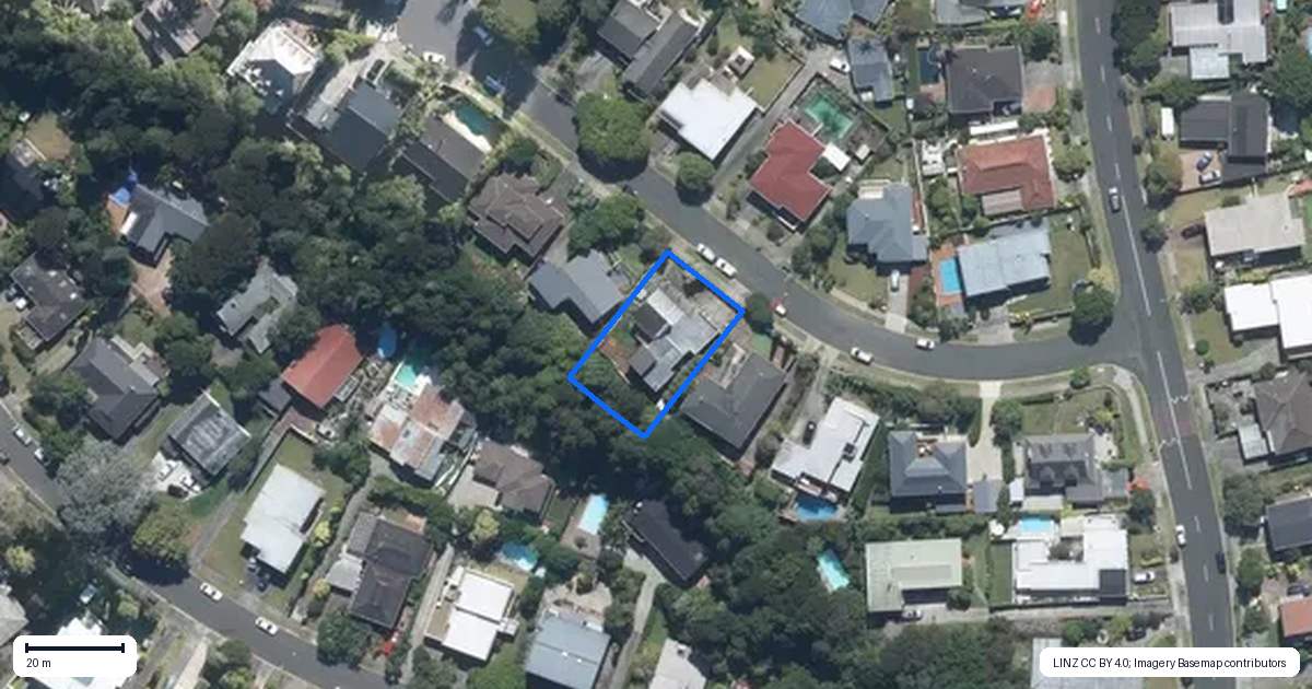 Property context map for 10 Heaton Grove, Chatswood, Auckland