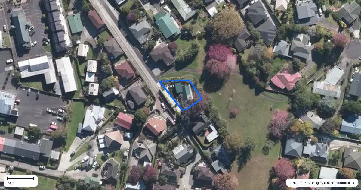 Property context map for 1276A New North Road, Avondale, Auckland