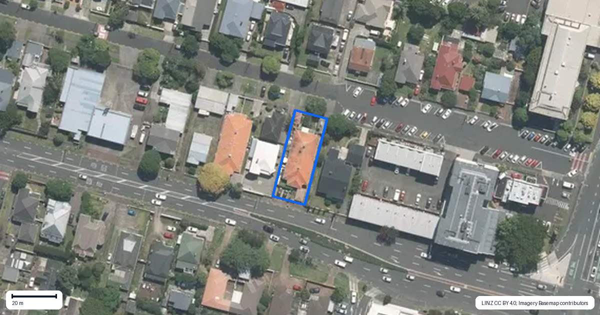 Property context map for 10 Dunbar Road, Mount Eden, Auckland