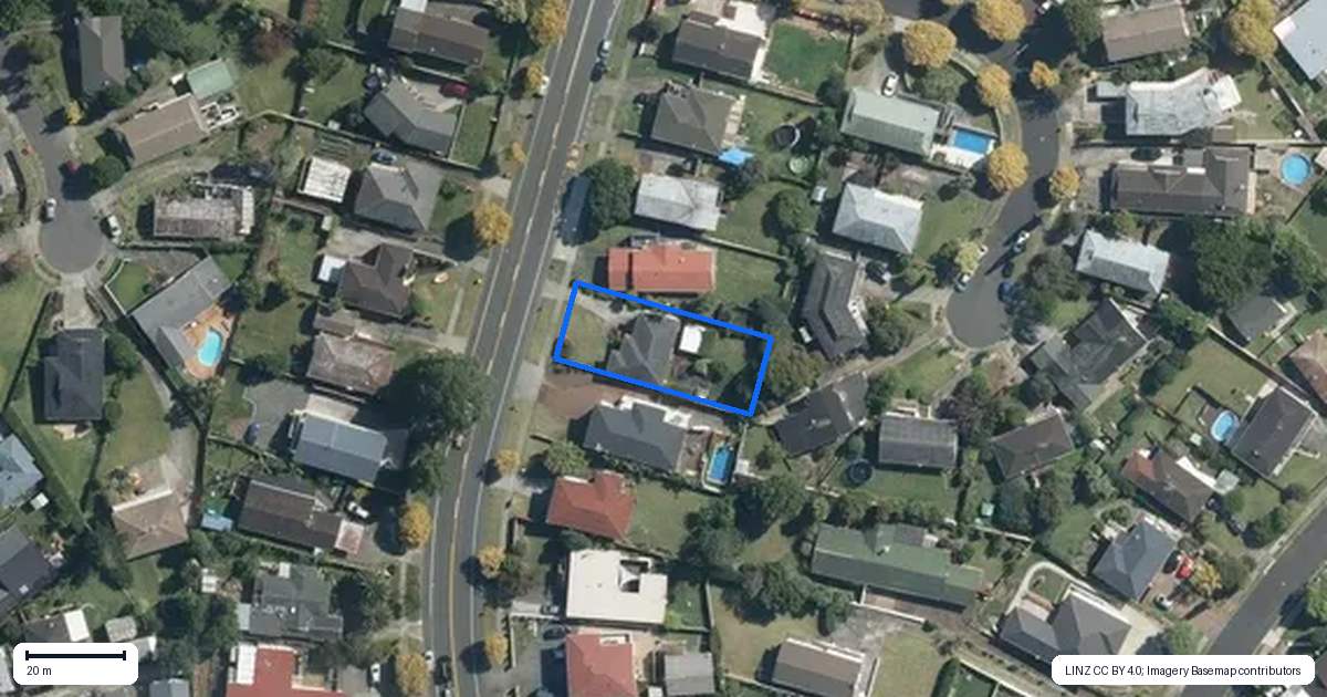 Property context map for 74 Gossamer Drive, Pakuranga Heights, Auckland