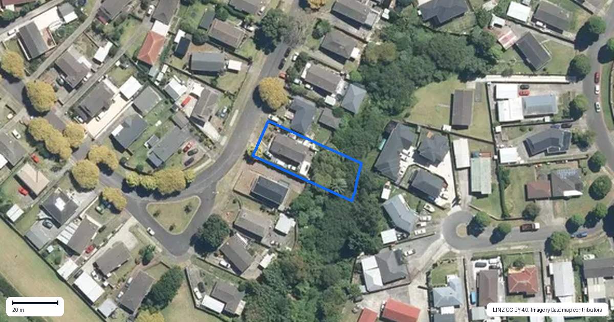 Property context map for 31 Catkin Crescent, Papatoetoe, Auckland