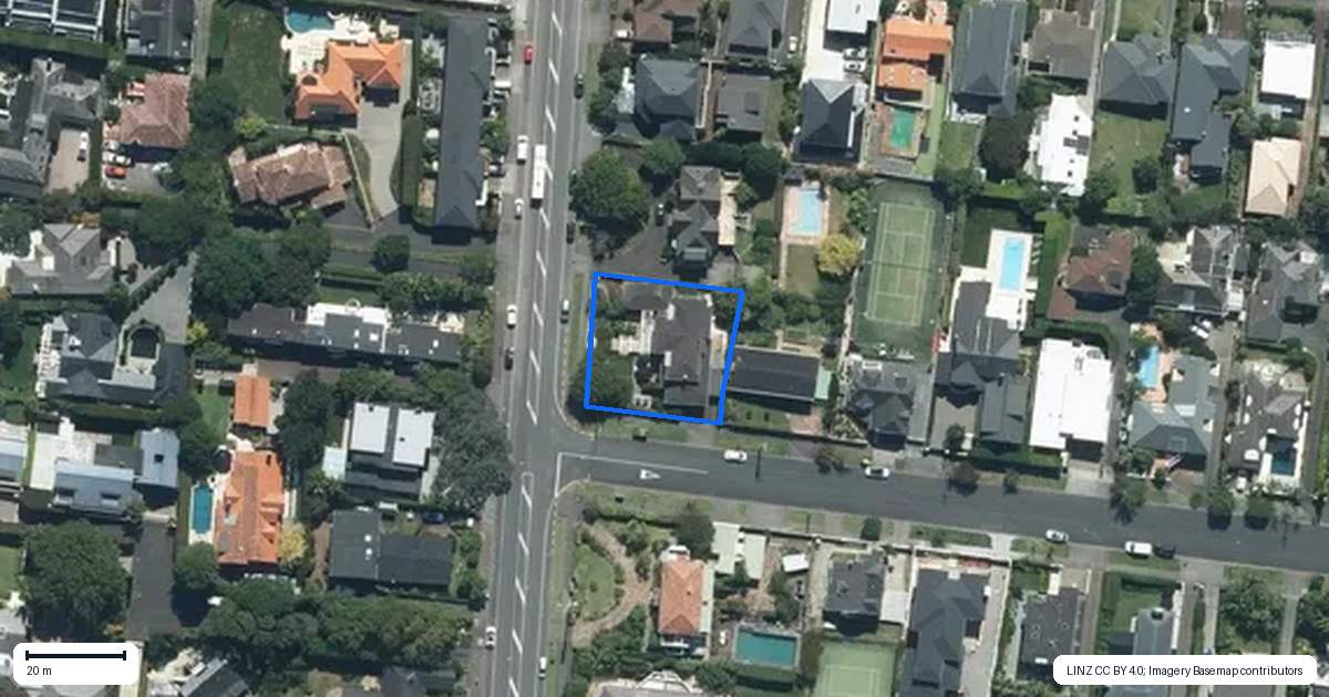 Property context map for 209 Victoria Avenue, Remuera, Auckland