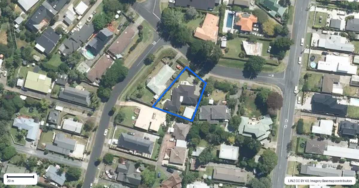 Property context map for 6 Glengarry Avenue, Manly, Whangaparaoa