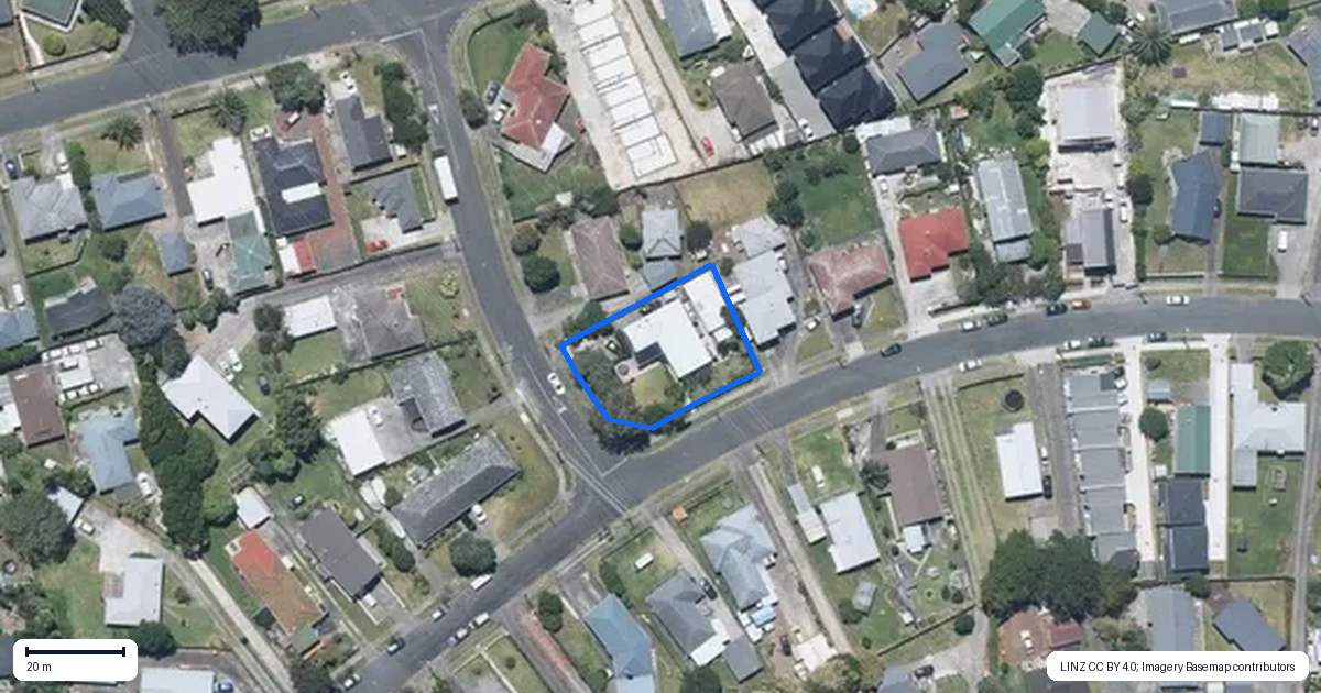 Property context map for 29 Aurea Avenue, Pakuranga, Auckland