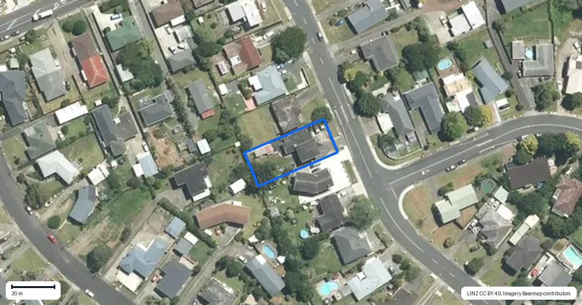 Property context map for 9 David Avenue, Hillpark, Auckland