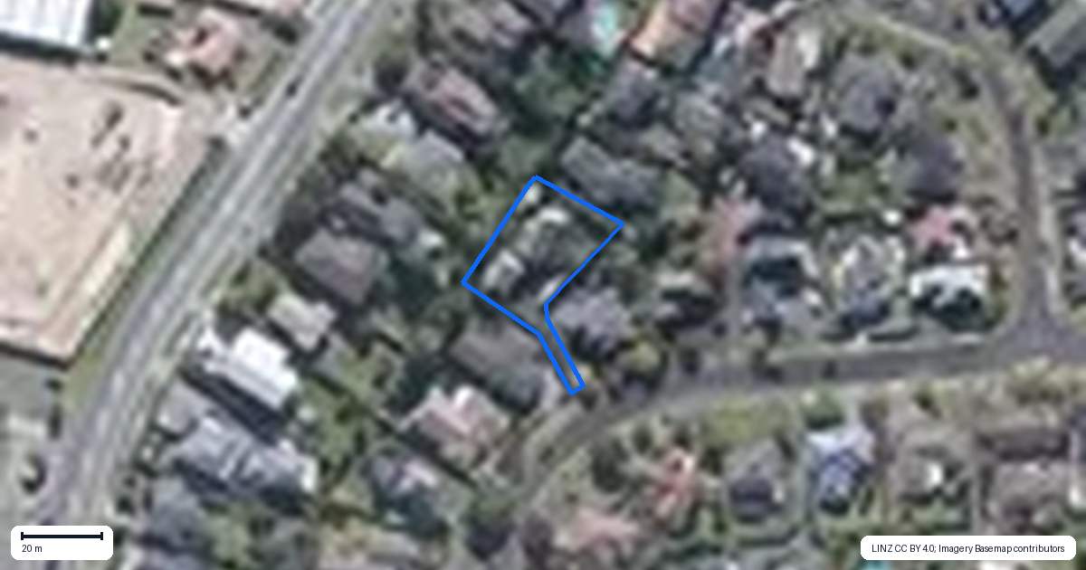 Property context map for 27 Cherub Place, West Harbour, Auckland