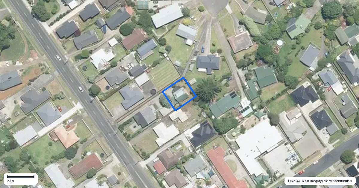 Property context map for 31B Helvetia Road, Pukekohe