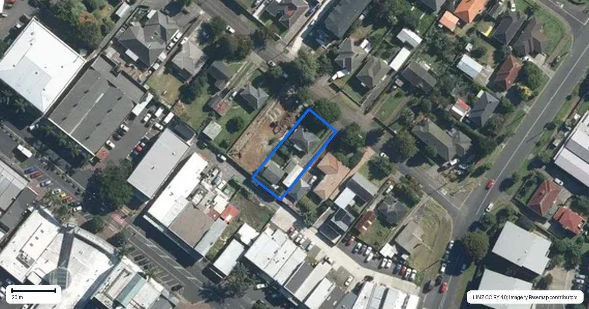 Property context map for 2/56 Te Koa Road, Panmure, Auckland