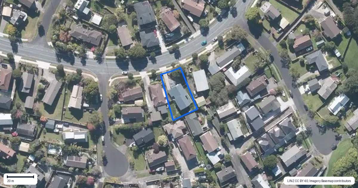 Property context map for 23 Gosford Drive, Botany Downs, Auckland