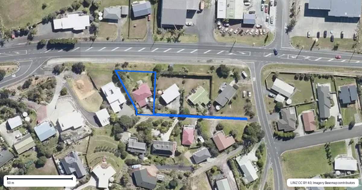 Property context map for 7 Cable Bay Block Road, Cable Bay