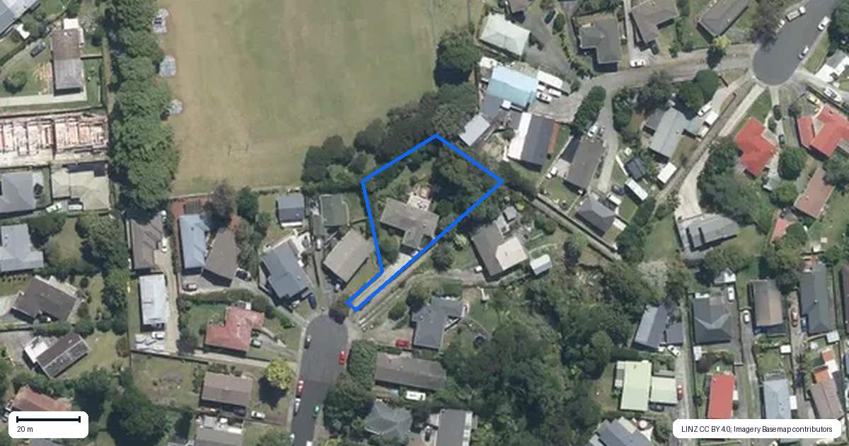 Property context map for 22 Cunliffe Place, Glenfield, Auckland