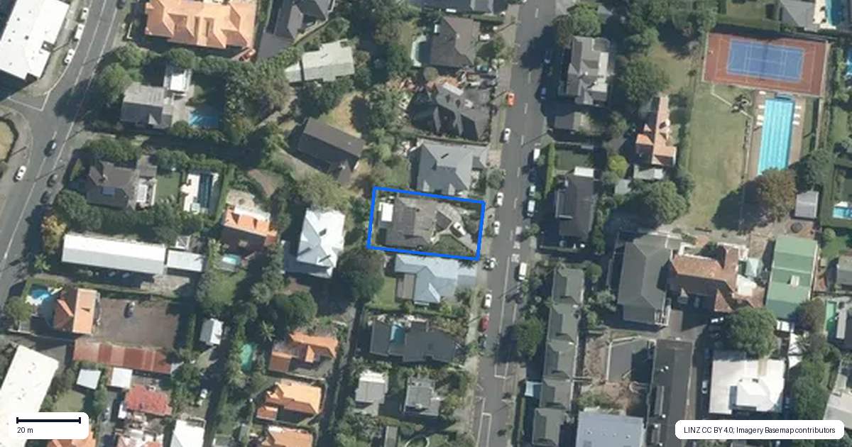 Property context map for 8 Ranui Road, Remuera, Auckland