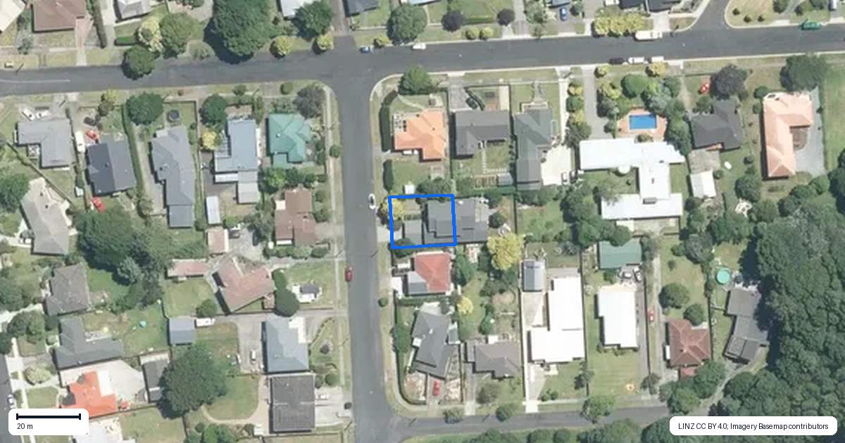 Property context map for 2 Roose Avenue, Pukekohe