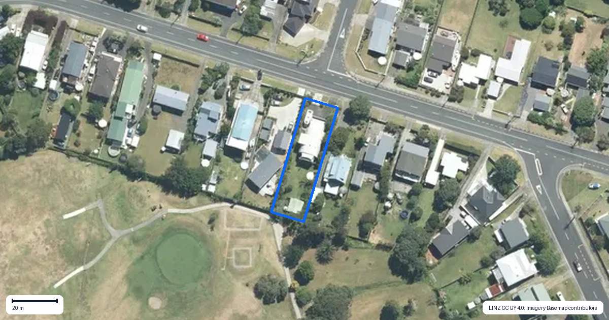 Property context map for 1391 Whangaparaoa Road, Army Bay, Whangaparaoa