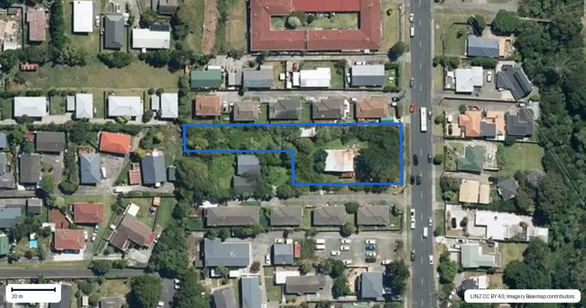 Property context map for 87 Glendale Road, Glen Eden, Auckland
