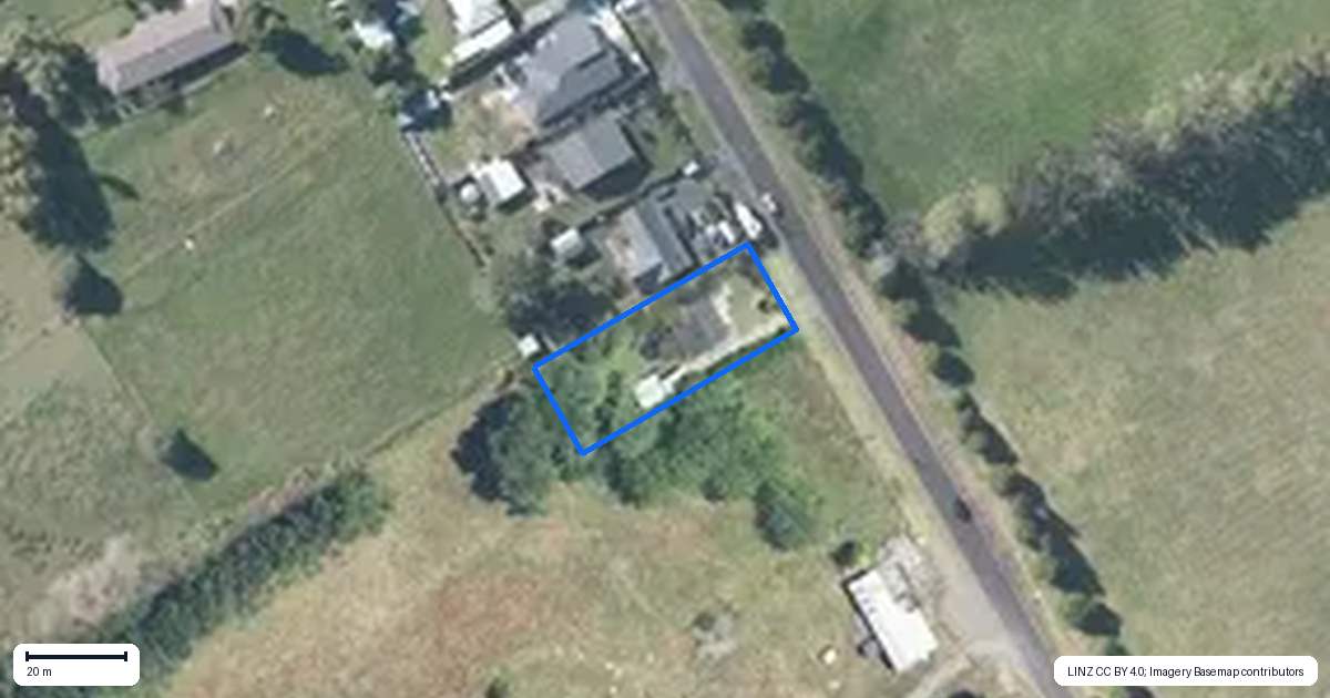 Property context map for 29 McRobbie Road, Kingseat, Pukekohe
