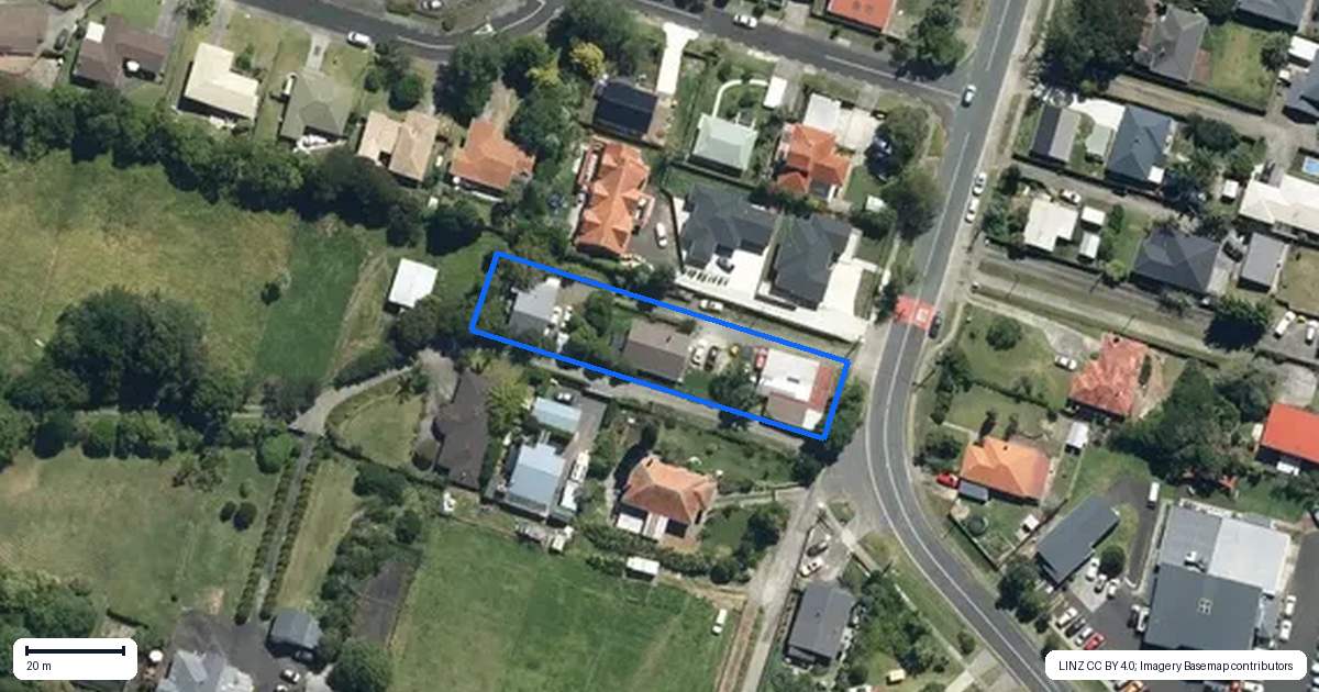Property context map for 304 Glengarry Road, Glen Eden, Auckland