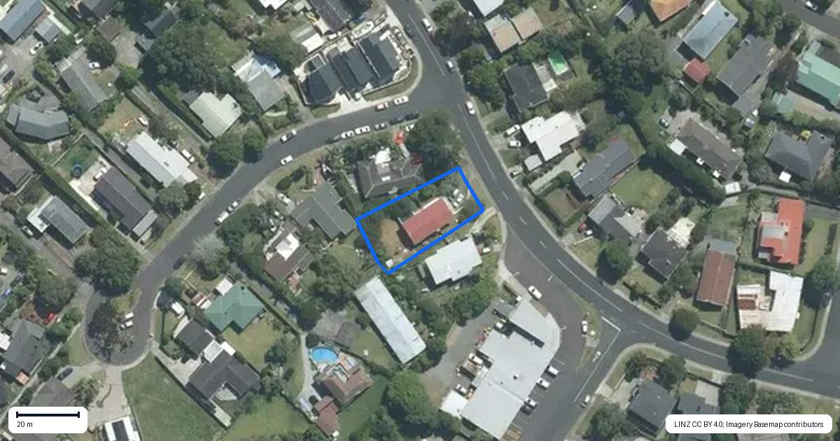 Property context map for 18 Blakeborough Drive, Forrest Hill, Auckland