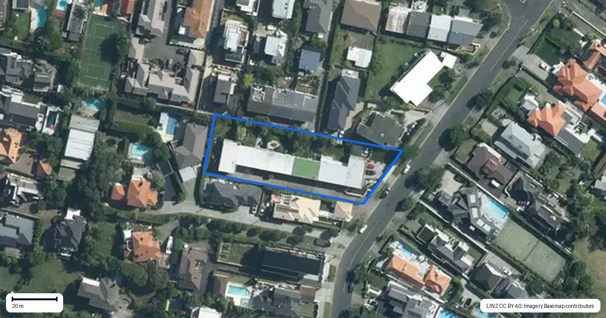 Property context map for 69 Selwyn Avenue, Mission Bay, Auckland