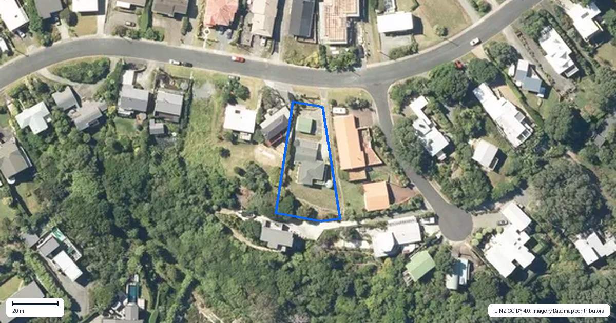 Property context map for 28 Barrier View Road, Leigh