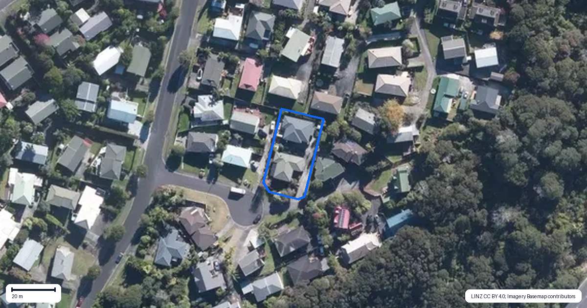 Property context map for 6B Antrim Grove, Bayview, Auckland