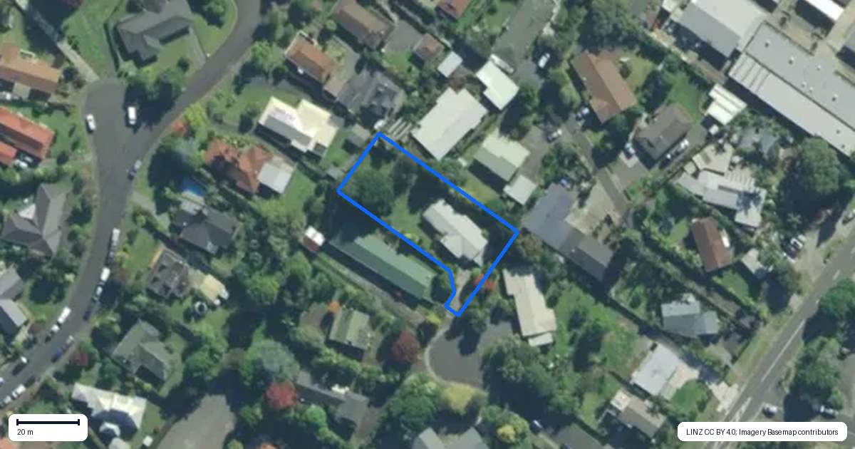 Property context map for 5 Oripiro Road, Kerikeri
