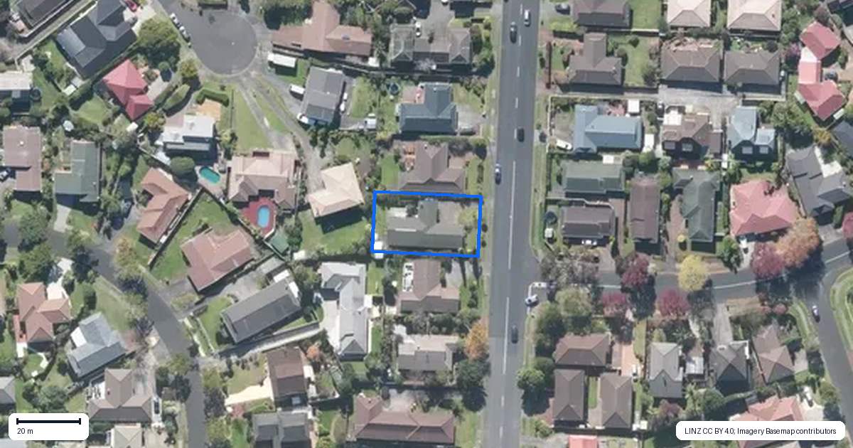 Property context map for 143 Whitford Road, Somerville, Auckland