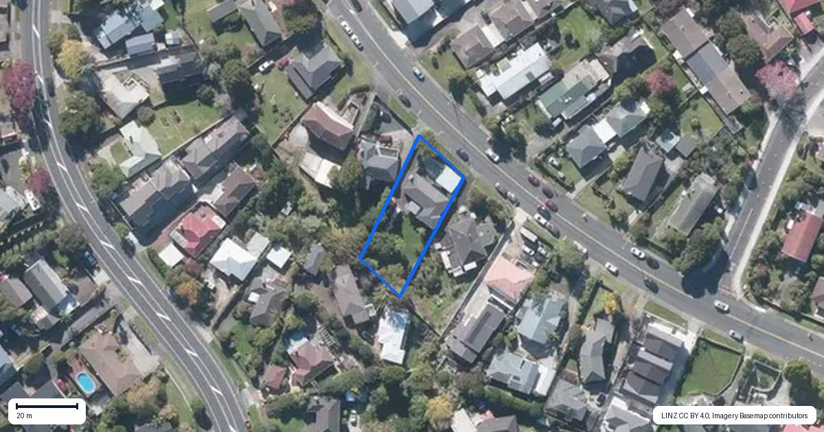 Property context map for 132 Union Road, Howick, Auckland