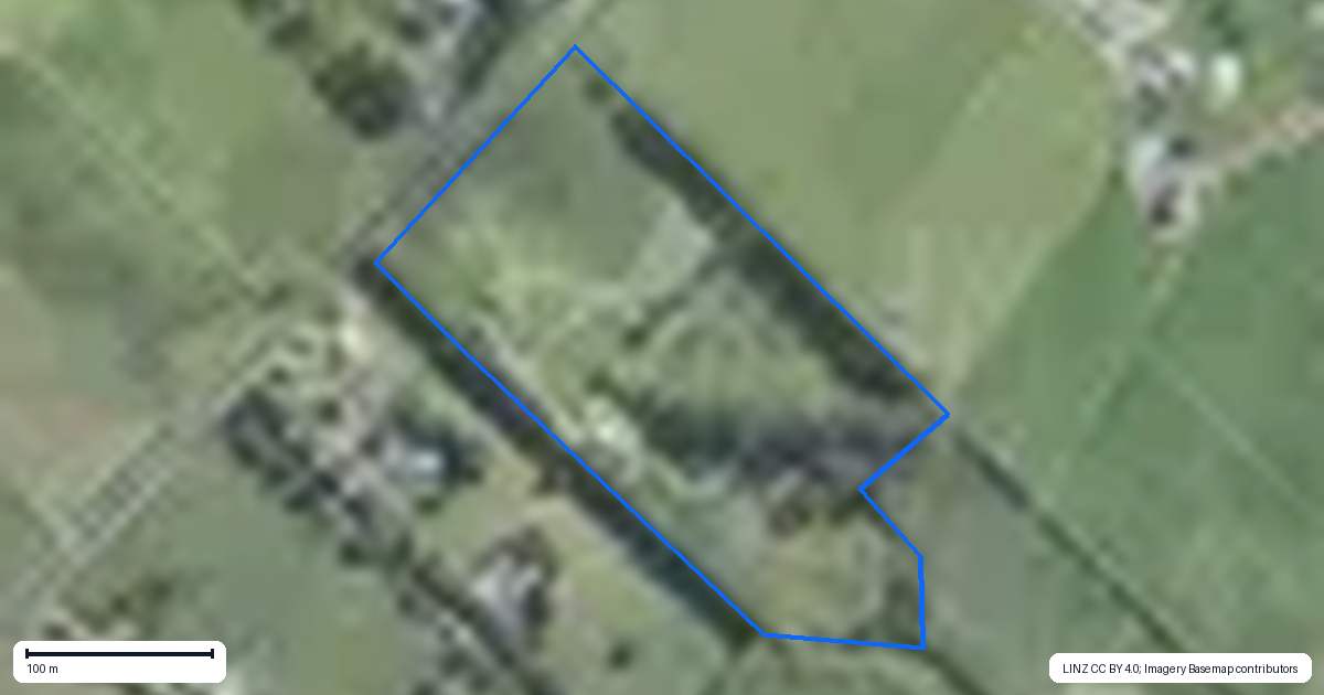 Property context map for 440 Seagrove Road, Waiau Pa, Pukekohe