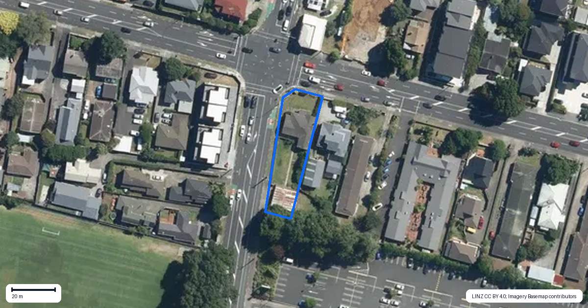 Property context map for 655 Mount Albert Road, Royal Oak, Auckland