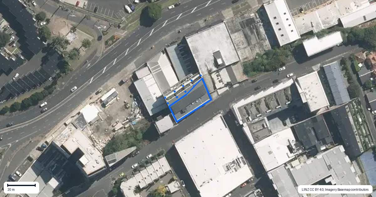 Property context map for 4B/10 Augustus Terrace, Parnell, Auckland