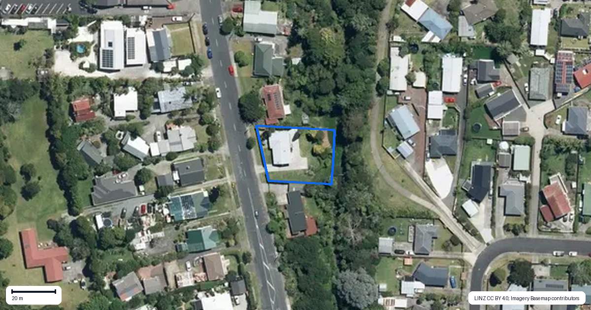 Property context map for 106 Glendale Road, Glen Eden, Auckland